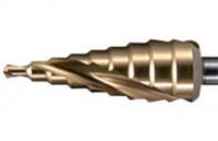 Сверло ступенчатое MAKITA 4-12 (HSS-TiN, 4, 5, 6, 7, 8, 9, 10, 11, 12, хвост. 1/4")/D-40179
