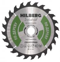 Диск пильный Hilberg Industrial Дерево 230*30*24Т HW230