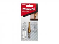 Сверло ступенчатое MAKITA 4-12 (HSS-TiN, 4, 5, 6, 7, 8, 9, 10, 11, 12, хвост. 1/4")/D-40113