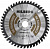 Диск пильный Hilberg Industrial Ламинат 160*20*48Т HL160